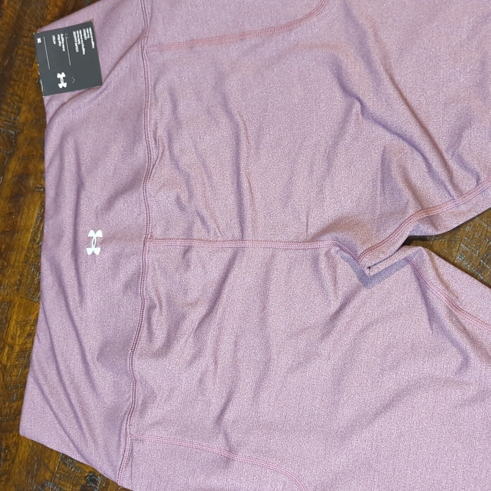 Under Armour Women's Fitted High Rise Ankle Leggings Size 1X Purple